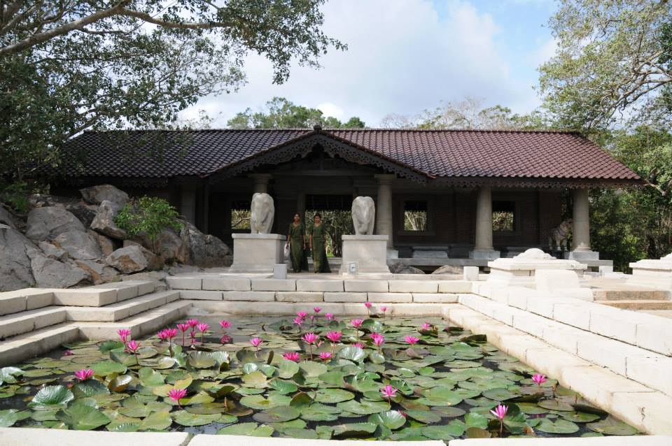 Garten, Forest Rock Garden Resort Anuradhapura, Sri Lanka Reise