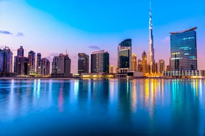 Skyline, Dubai, Vereinigte Arabische Emirate, Sri Lanka und Dubai Reise