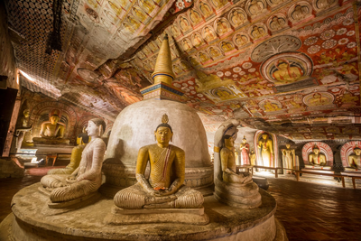 Höhlentempel Dambulla, Sri Lanka Reisen