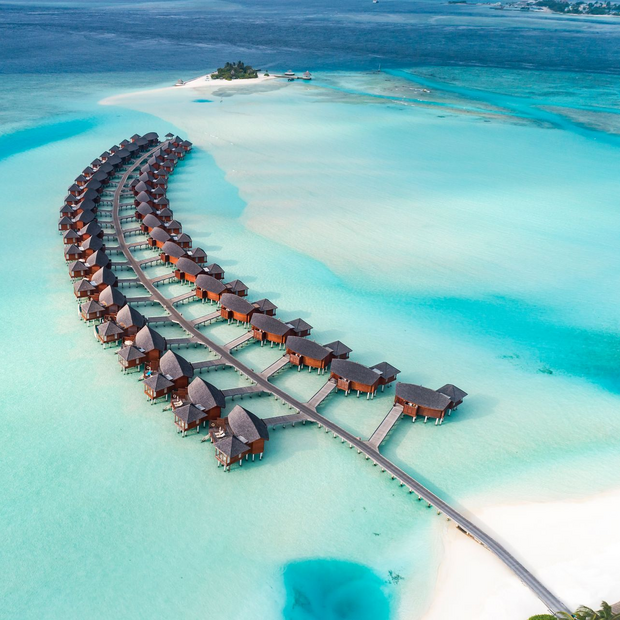 Luftansicht © Anantara Dhigu Maldives Resort, Malediven
