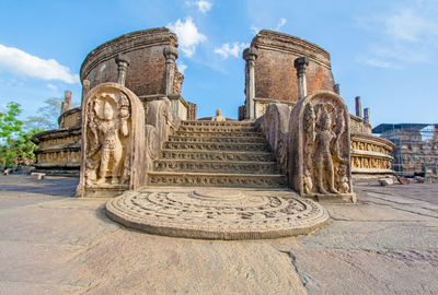 Tempel in Polonnaruwa, Sri Lanka Reisen