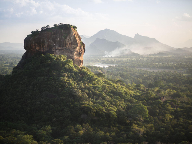 Löwenfelsen Sigiriya, Sri Lanka Reisen