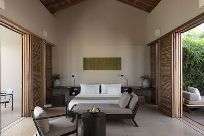Schlafzimmer, Amanwella, Tangalle, Sri Lanka Rundreise