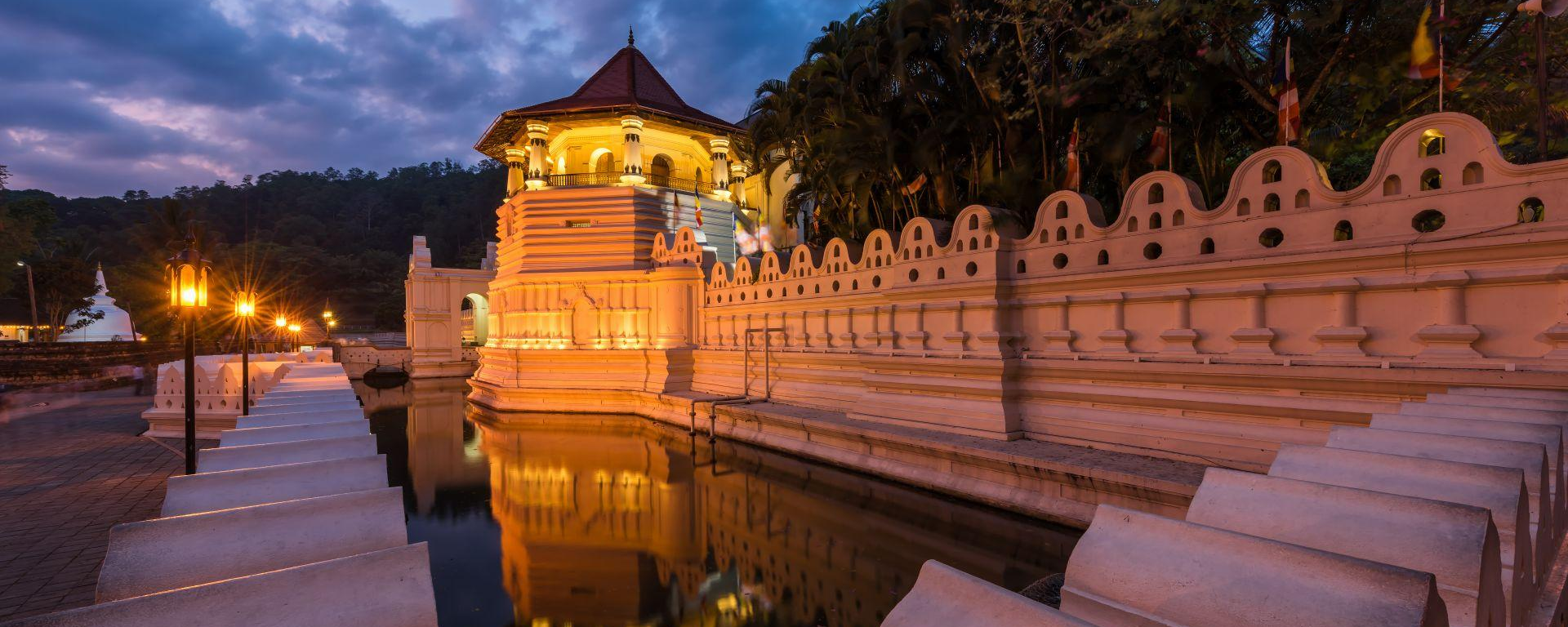 Zahntempel in Kandy, Sri Lanka Reisen 