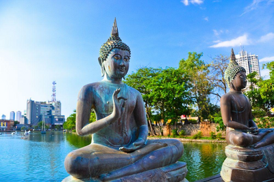 Sri Lanka Reise, Colombo, Buddha