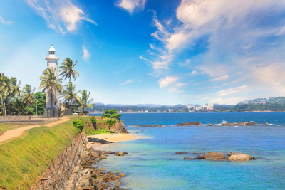 Leuchtturm in Galle, Sri Lanka Reisen 