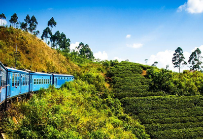 Zugfahrt durch das zentrale Hochland, Sri Lanka Reisen