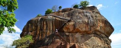 Löwenfelsen Sigiriya, Sri Lanka Reisen