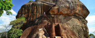 Löwenfelsen Sigiriya, Sri Lanka Reisen